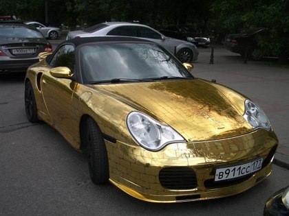 Porsche en or (1)