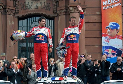 WRC : Sébastien Loeb champion du monde des rallyes pour la 9ème fois (VIDEO)